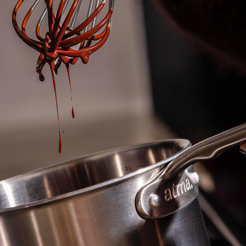 Die Perfekte Stielkasserolle aus Edelstahl – 18 cm