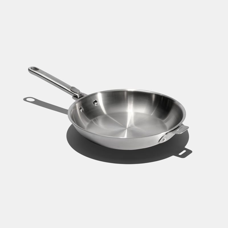La bonne poêle en inox avec poignée amovible - 26 cm