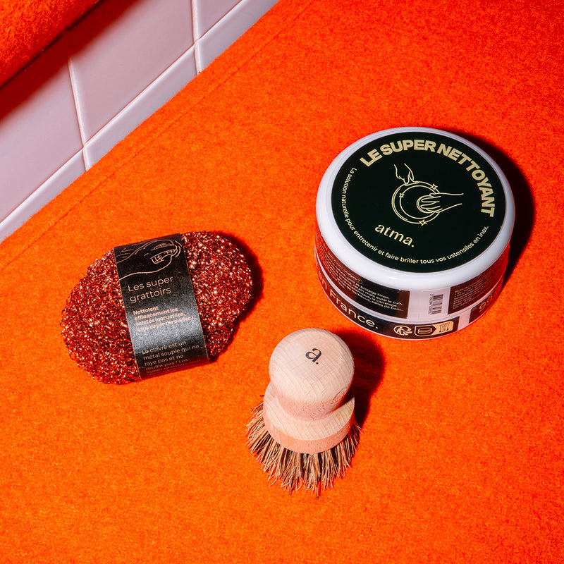 7-teiliges Kochgeschirrset aus Edelstahl