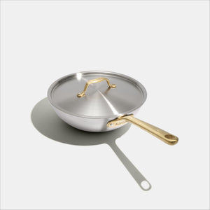 1 wok de 24cm avec couvercle
