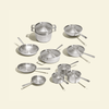 Batterie de cuisine en inox, 19 pièces - Atma Kitchenware