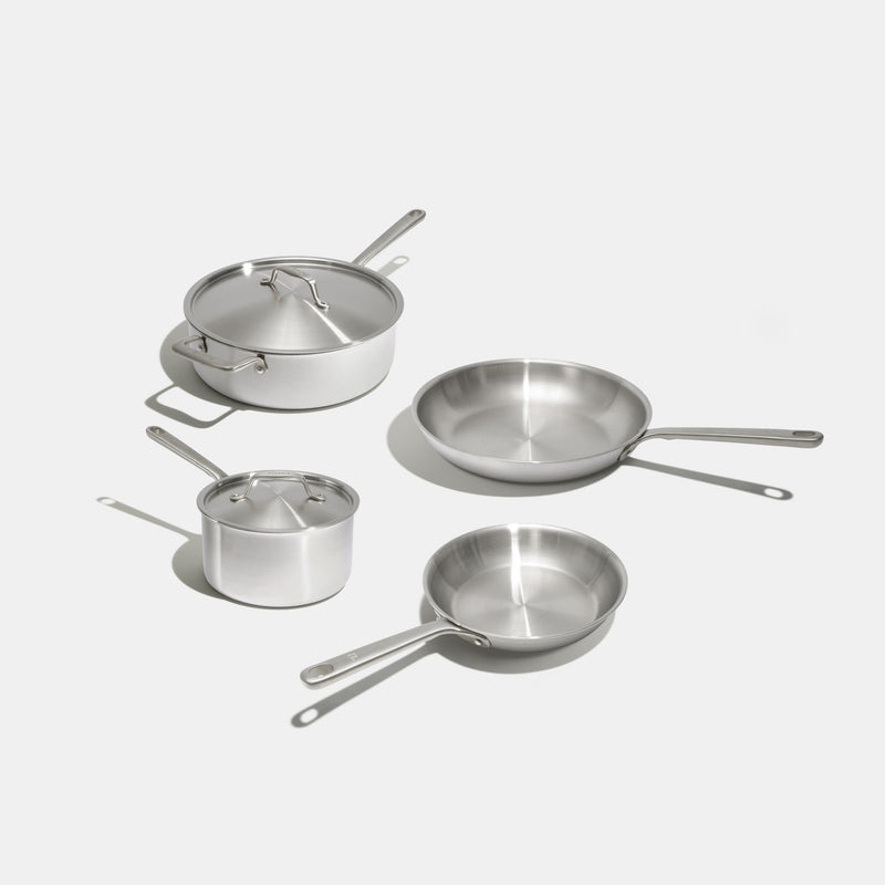 Batterie de cuisine en inox, 7 pièces - Atma Kitchenware