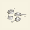 Batterie de cuisine en inox, 7 pièces - Atma Kitchenware