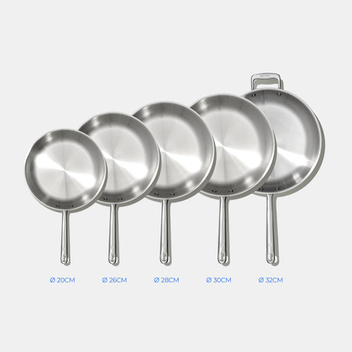 La bonne poêle en inox - 32 cm - Atma Kitchenware