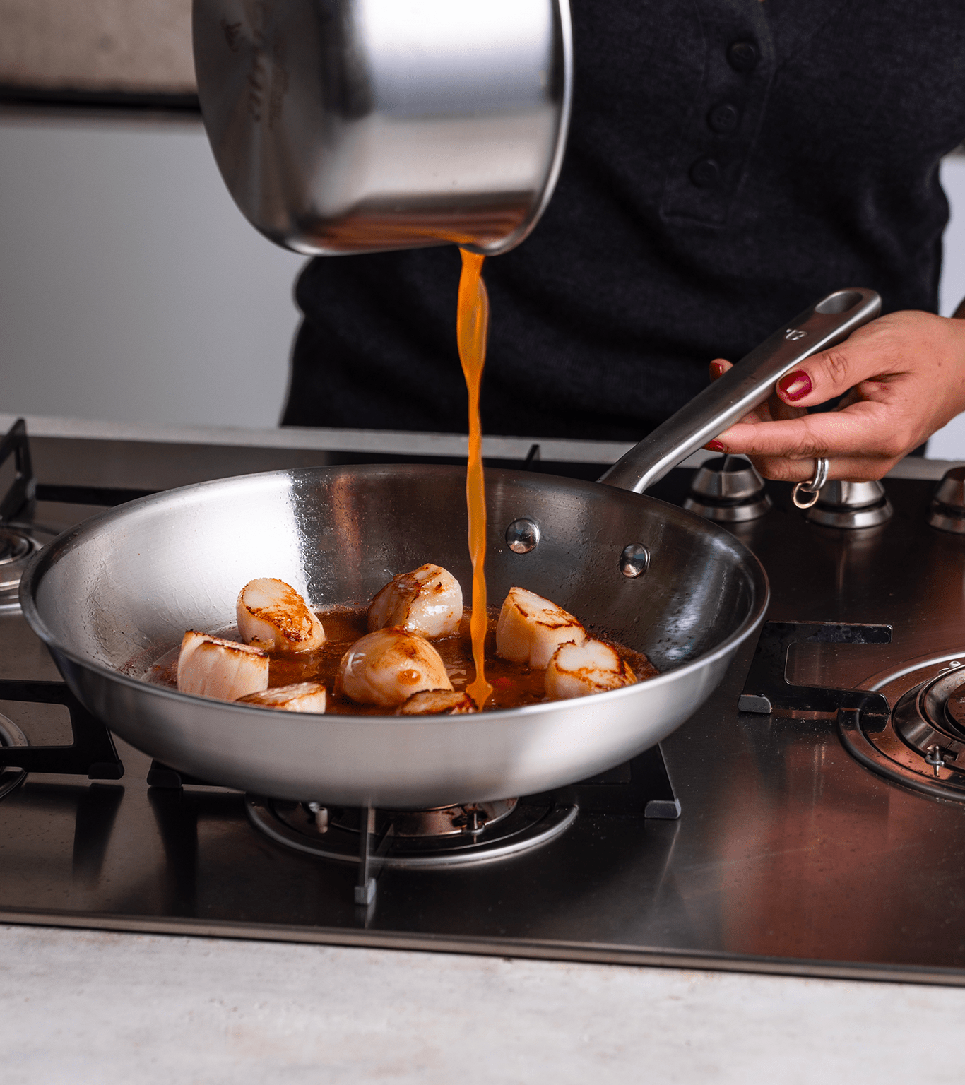 La bonne poêle en inox - 32 cm - Atma Kitchenware