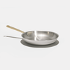 La bonne poêle en inox, manche doré - 28 cm - Atma Kitchenware
