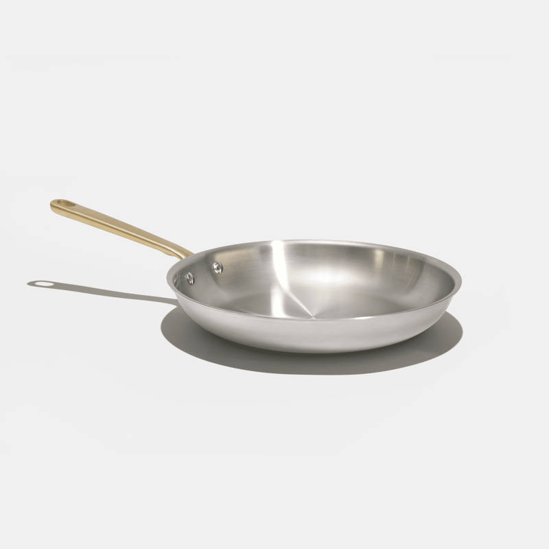 La bonne poêle en inox, manche doré - 28 cm - Atma Kitchenware