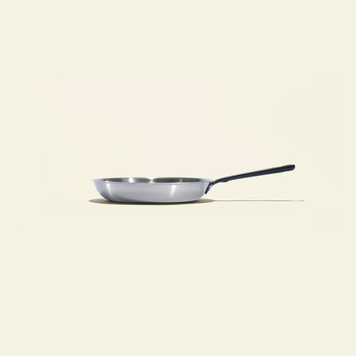 La bonne poêle en inox, manche noir - 20 cm - Atma Kitchenware
