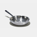 La bonne poêle en inox, manche noir - 26 cm - Atma Kitchenware