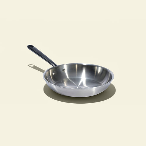La bonne poêle en inox, manche noir - 30 cm - Atma Kitchenware