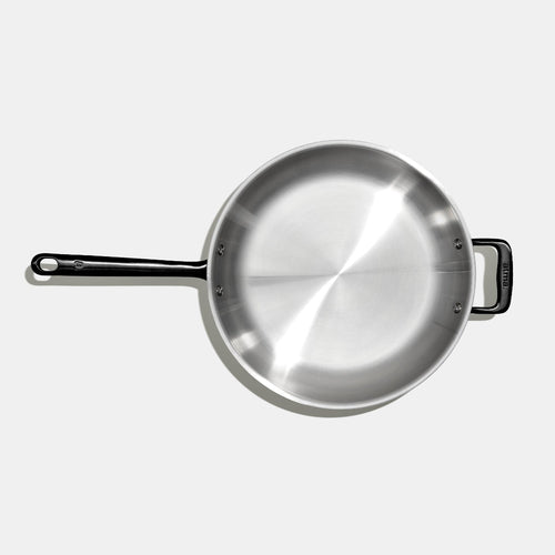 La bonne poêle en inox, manche noir - 32 cm - Atma Kitchenware