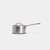 La casserole parfaite en inox, manche bronze - 16 cm - Atma Kitchenware