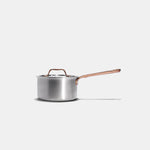 La casserole parfaite en inox, manche bronze - 16 cm - Atma Kitchenware