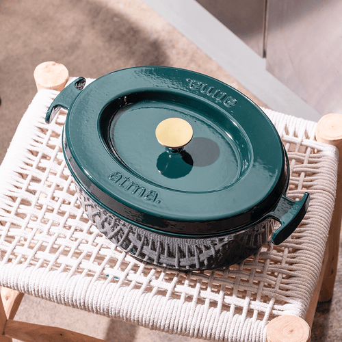 La cocotte en fonte ∅31cm - bouchon doré (Édition limitée) - Atma Kitchenware