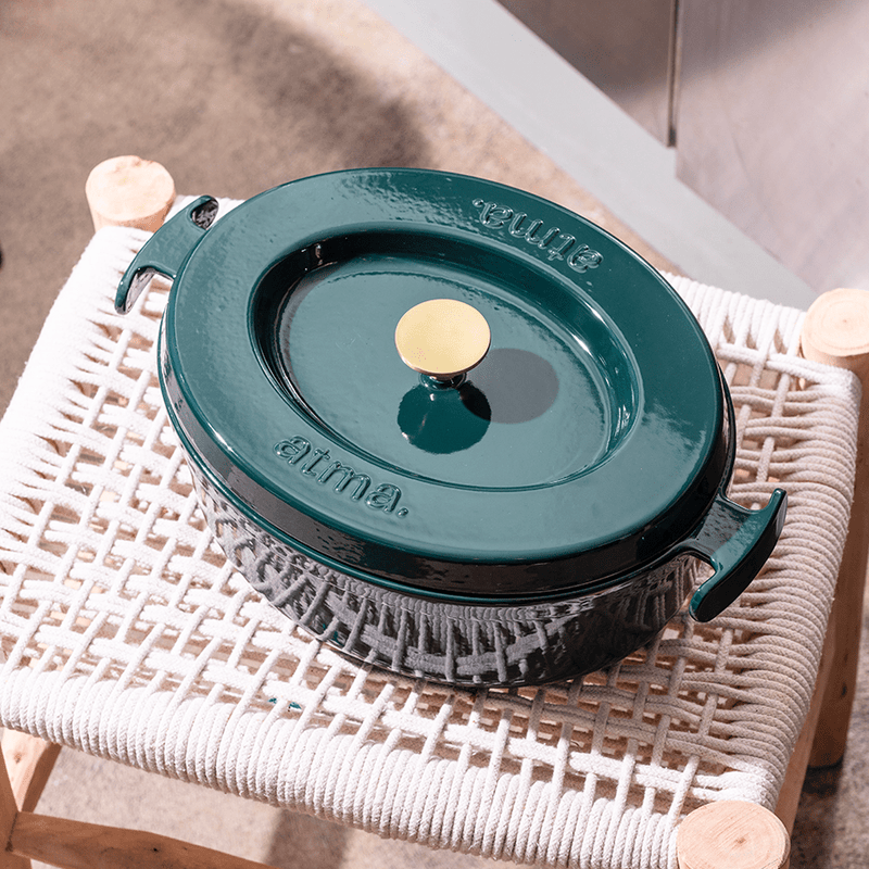 La cocotte en fonte ∅31cm - bouchon doré (Édition limitée) - Atma Kitchenware