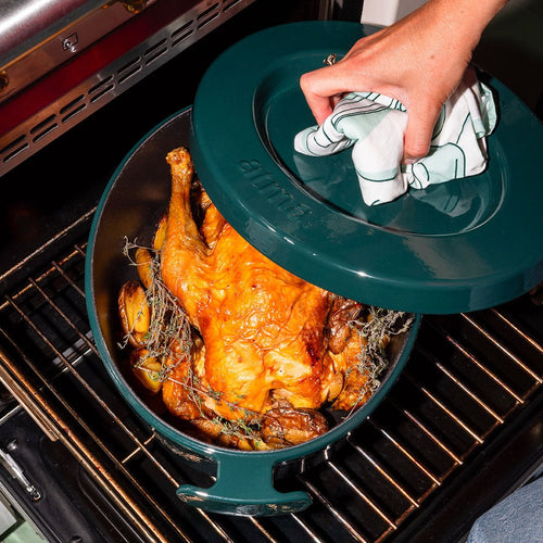 La cocotte en fonte ∅31cm - bouchon doré (Édition limitée) - Atma Kitchenware