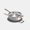 La sauteuse idéale en inox, manche bronze - 26 cm - Atma Kitchenware