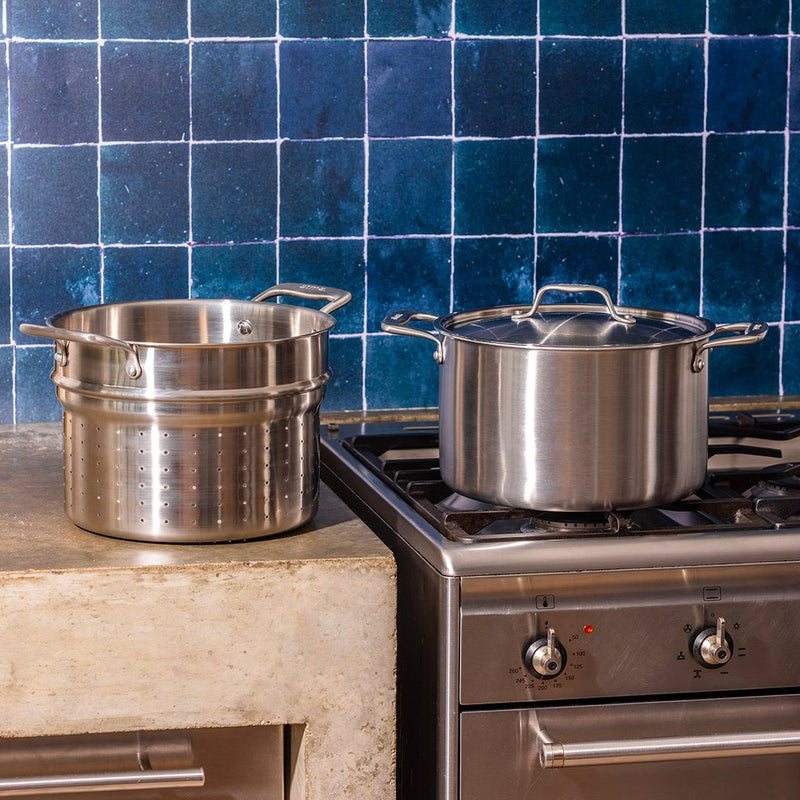 Le Pasta Pot en inox - Atma Kitchenware