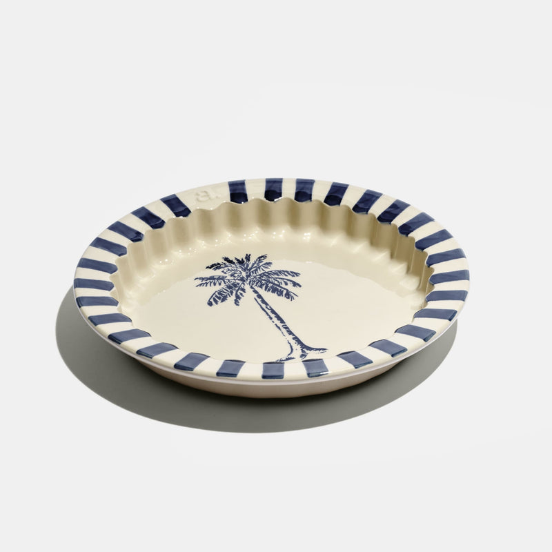 Le plat à tarte, en bleu nuit - Atma Kitchenware