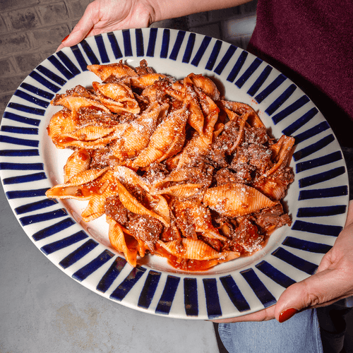 Le plat de présentation, en bleu nuit - Atma Kitchenware