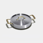 Le rondeau 24cm en inox, poignées dorées - Atma Kitchenware