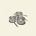 Le trio de casseroles parfaites en inox - Atma Kitchenware