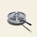 The Wok en inox, manche noir - 28 cm - Atma Kitchenware